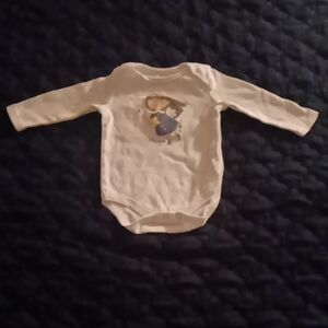 Cozy Cream Baby Bodysuit with Cute Design